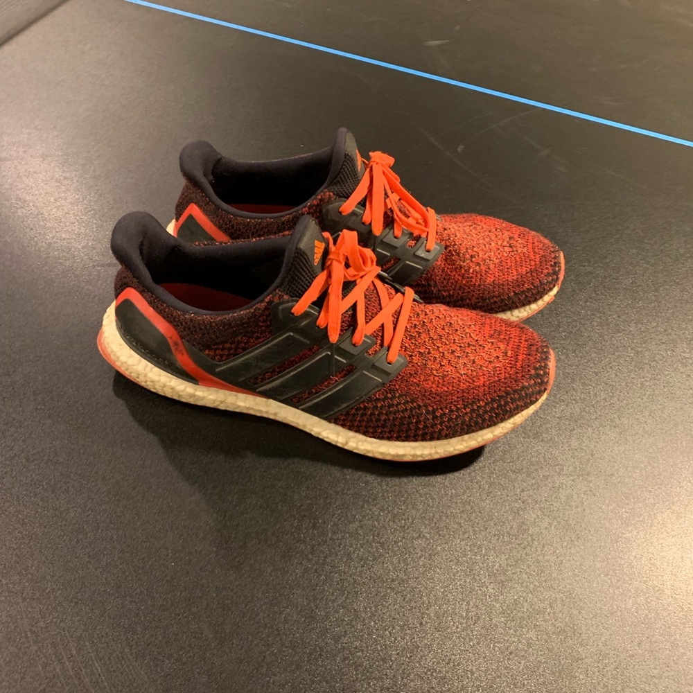 Solar red 2.0 adidas ultra boosts!!